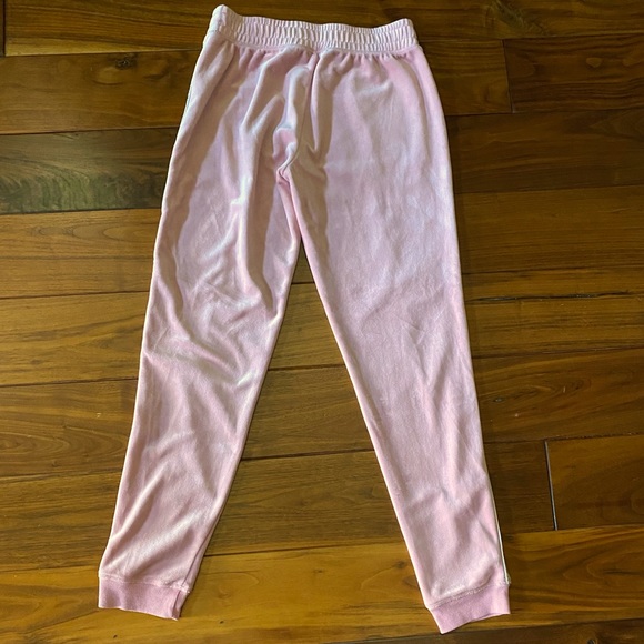 Justice Blush Pink & Gold Velour Cheer Hoodie/Sweatpants Set (never worn) - Picture 4 of 7